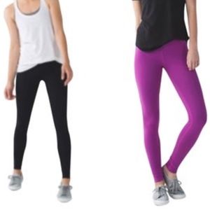 Lululemon Wunder Under Pant III Reversible Sz 2